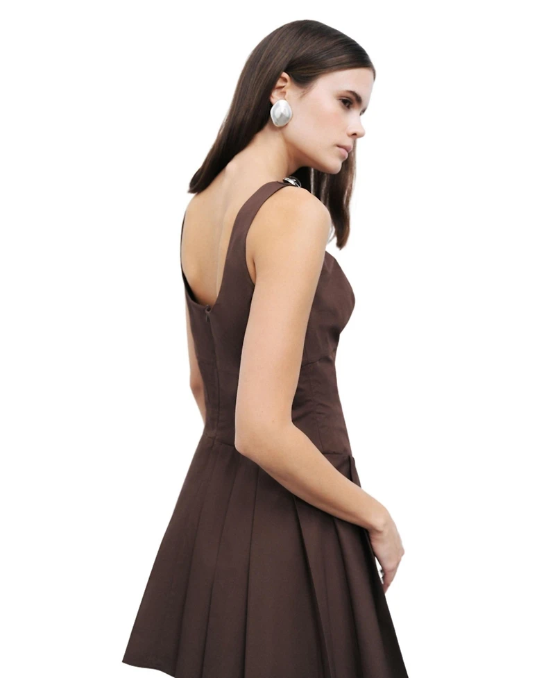 Nocturne Women's Corset Look Mini Dress