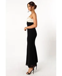 Petal and Pup Women's Cecilia Strapless Maxi Dress