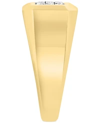 Effy Men's Diamond Rectangular Cluster Ring (1/4 ct. t.w.) in 14k Gold