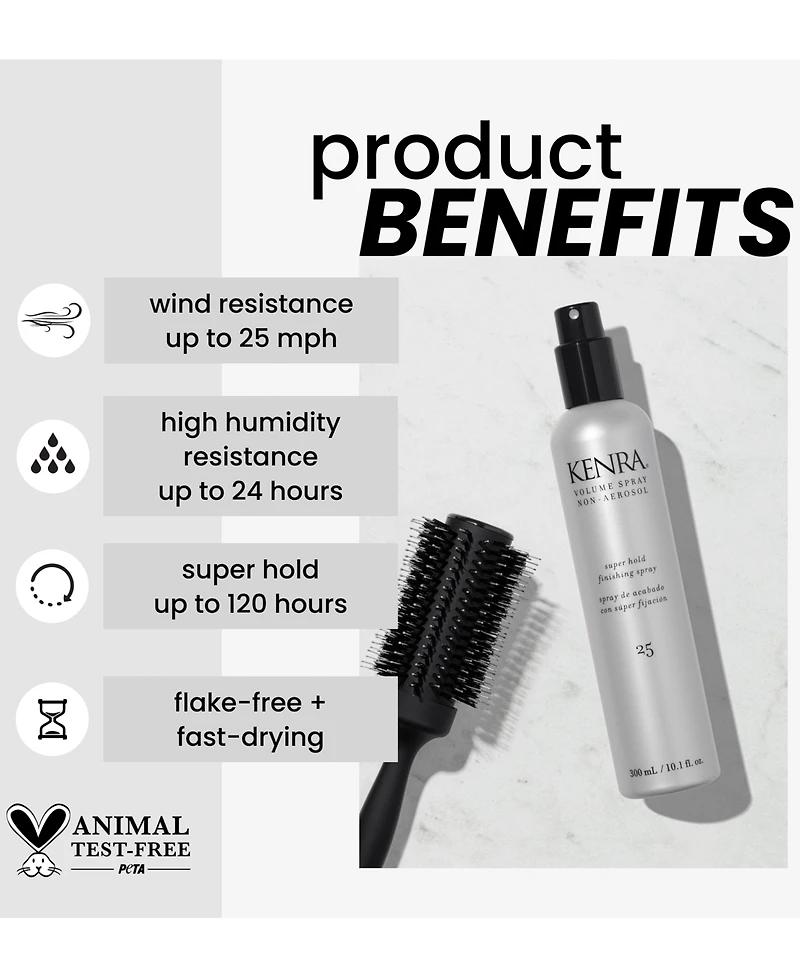 Kenra Professional Non-Aerosol Volume Spray 25, 10.1oz
