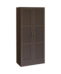 Homcom Storage Cabinet w/ Storage Shelves, Pantry Cupboard Cabinet