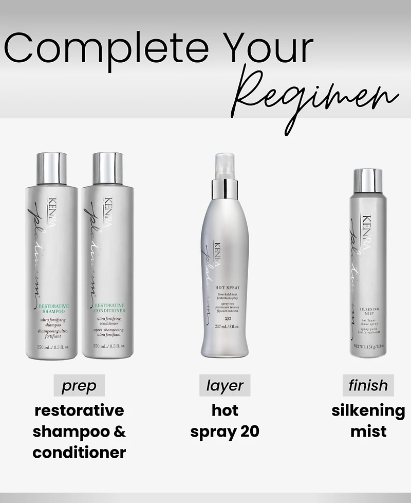 Kenra Professional Platinum Hot Spray 20, 8oz