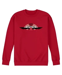 Airwaves Men's Nascar Logo Long Sleeve Fleece T-Shirt