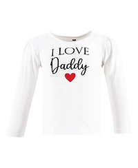 Hudson Baby Girls 3Pk Long Sleeve T-Shirts