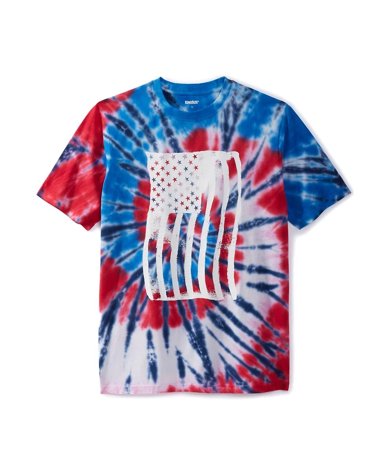 KingSize Tall Tie-Dye Graphic Tee