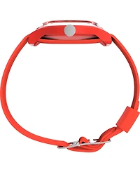 Timex Men's Quartz Analog Orange Nylon Watch, 36mm