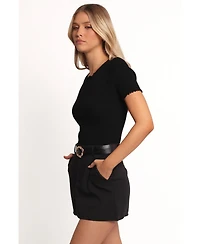 Petal and Pup Women's Kya Short Sleeve Knit Top
