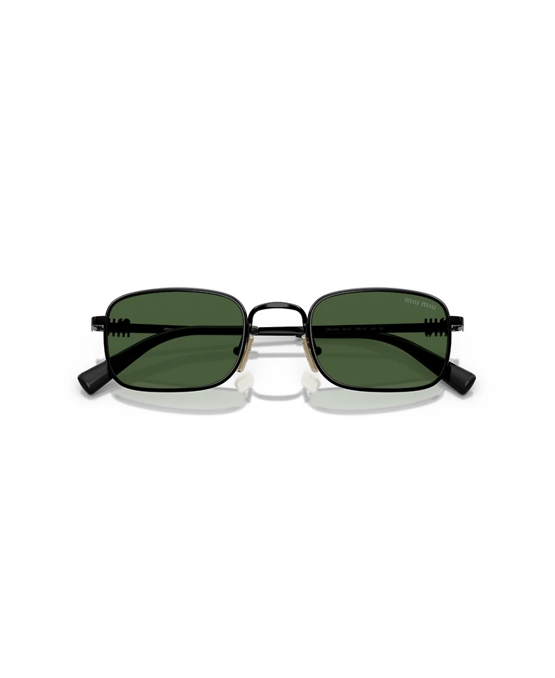 Miu Women's Rectangle Sunglasses, Mu A53S