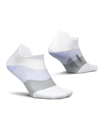 Feetures Men's Elite Ultra Light Cushion Ankle Socks - Sport Sock with Targeted Compression