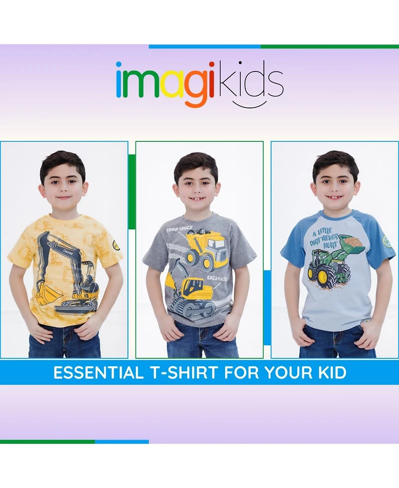John Deere Boys Construction T-Shirt