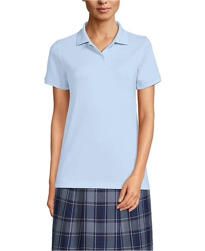 Lands' End Women's Short Sleeve Mesh Polo Shirt