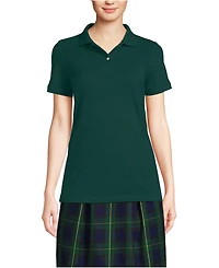 Lands' End Women's Short Sleeve Mesh Polo Shirt