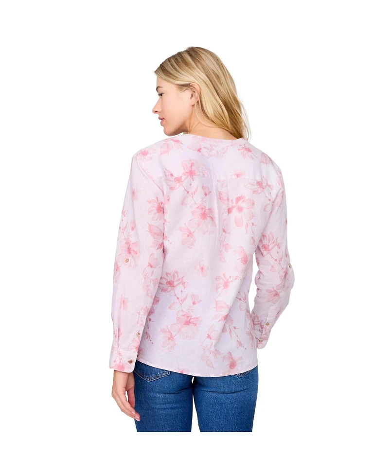 Free Country Women's Easy Breezy Long Sleeve Shirt