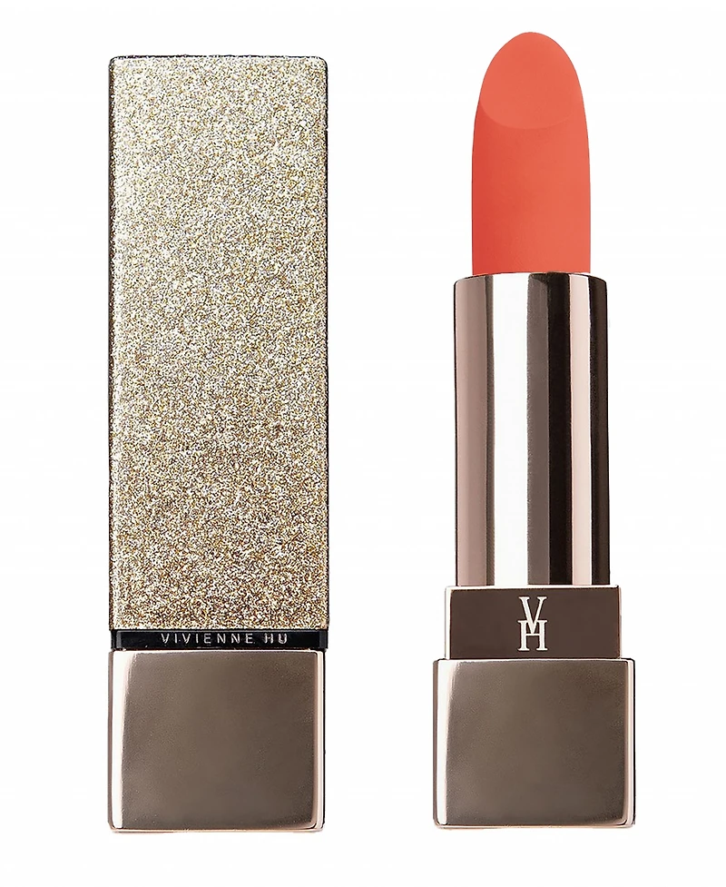 Vivienne Hu Goldsand Long Lasting Creamy Satin and Soft Matte Lipstick, 0.15 oz