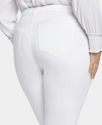 Nydj Plus Marilyn Straight Jeans