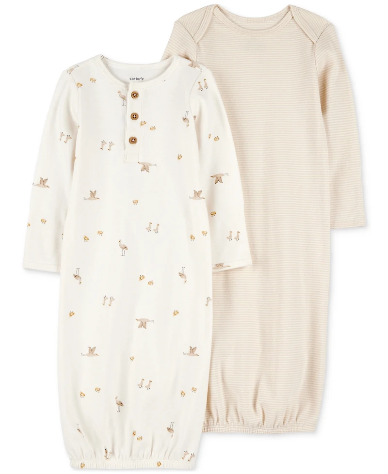 Carter's Baby 2-Pk. Cotton Sleeper Gowns