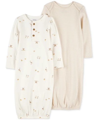 Carter's Baby 2-Pk. Cotton Sleeper Gowns