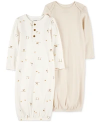 Carter's Baby 2-Pk. Cotton Sleeper Gowns