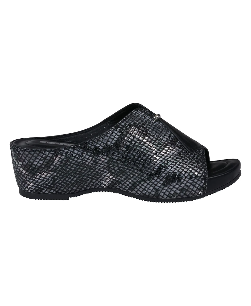 Gc Shoes Women's Dacia Slip On Wedge Sandals