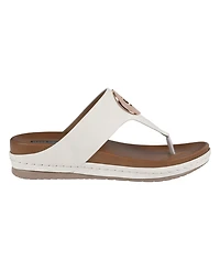 Gc Shoes Women's Seli Thong Wedge Sandals