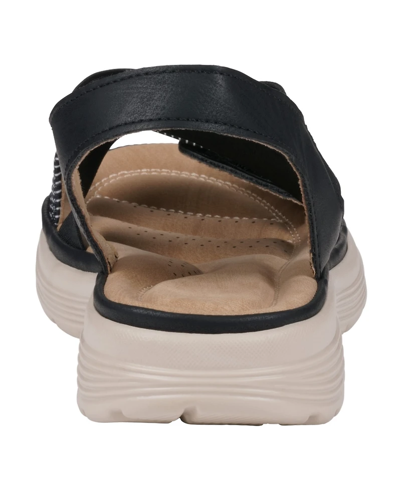 Gc Shoes Women's Ariel Elastic Comfort Flat Sandals