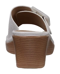 Gc Shoes Women's Teri Buckle Wedge Sandals