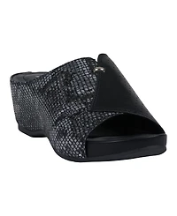 Gc Shoes Women's Dacia Slip On Wedge Sandals