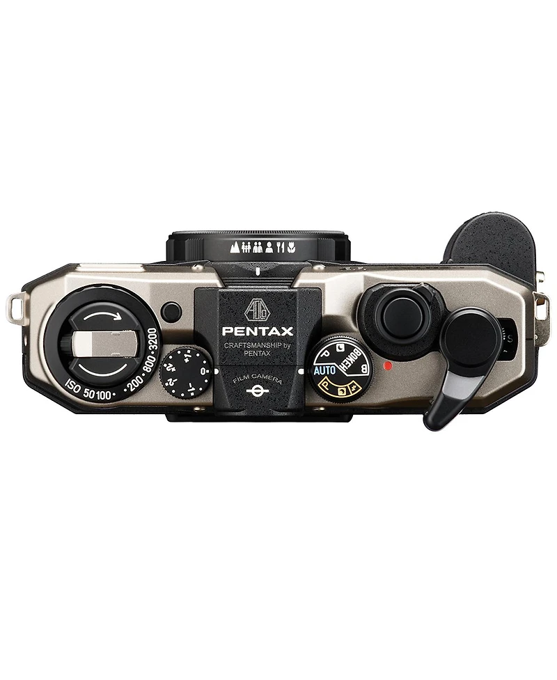 Pentax 17 Film Camera, Dark Silver
