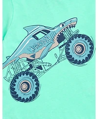 Monster Jam Toddler Boys Megalodon Truck T-Shirt