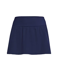 Lands' End Plus Pinchless Mini Swim Skort