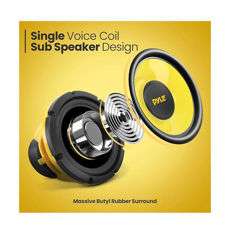 Pyle 8" 400W Midbass Woofer Speaker - PLG81
