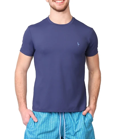 Tailorbyrd Men's Solid Performance Short Sleeve Rashguard