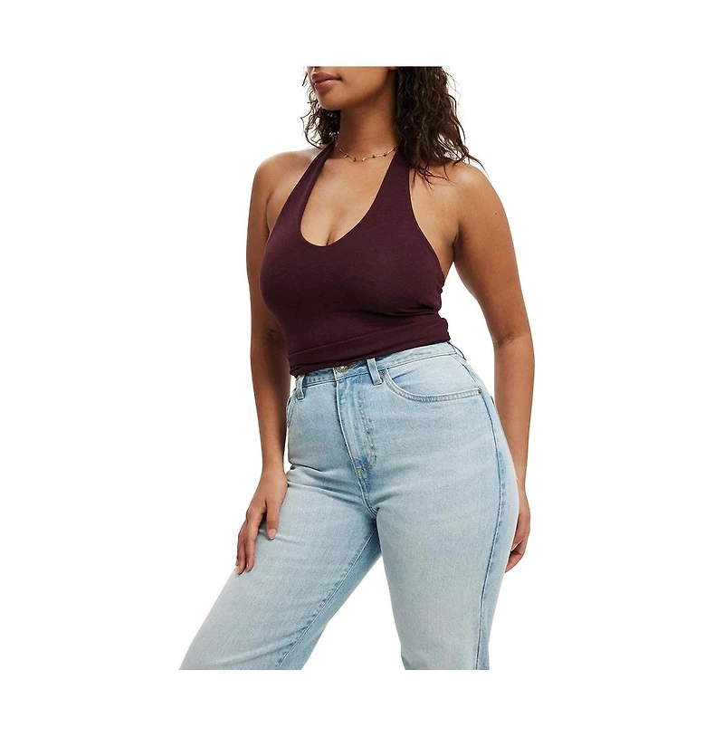 Cotton On Women's Curvy Stretch Straight Jean