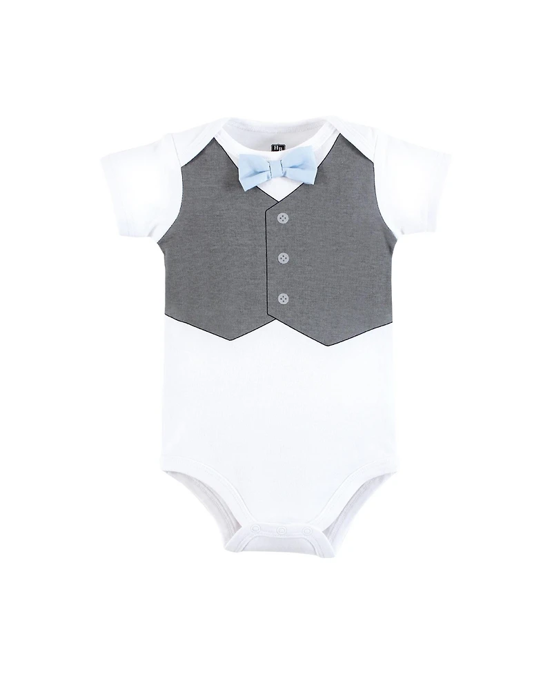 Hudson Baby Boys Gent's Six-Piece Newborn Starter Pack