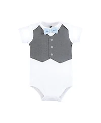Hudson Baby Boys Gent's Six-Piece Newborn Starter Pack