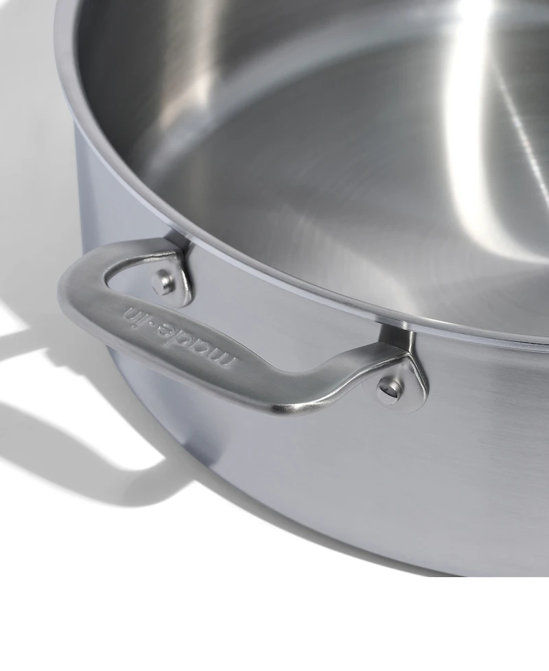 Made In Stainless Steel Clad -Quart Rondeau with Lid