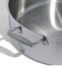 Made In Stainless Steel Clad -Quart Rondeau with Lid