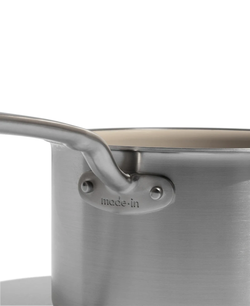 Made In CeramiClad 4-Quart Saucepan with Lid