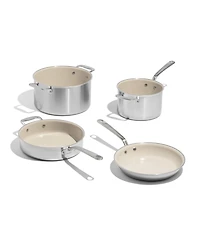 Made In CeramiClad 7-Piece Cookware Set