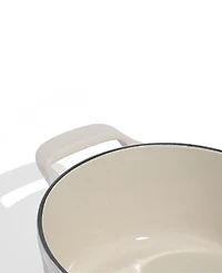 Made Enameled Cast Iron 2-Quarts Saucepan with Lid