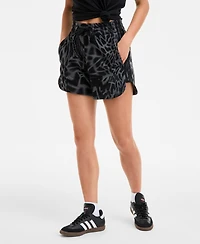 adidas Women's Essentials Printed Pull-On Short