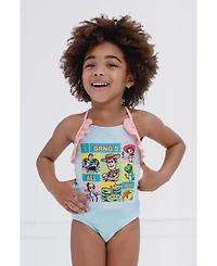 Disney Girls Toy Story Upf 50+ One Piece Bathing Suit