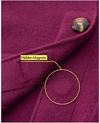 Joe & Bella Women's Adaptive Magnetic Button Cardigan