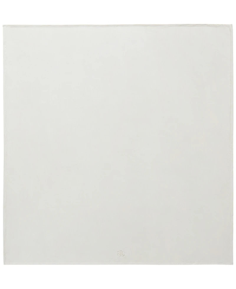 Lauren Ralph Micromink Plush Blanket