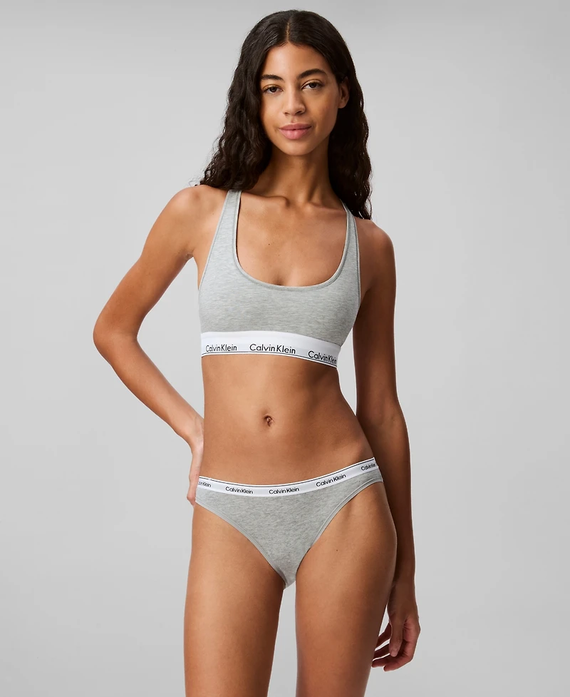 Calvin Klein Women's Modern Logo Bikini Underwear QD5044