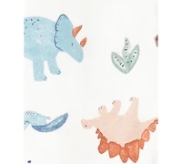 Carter's Baby Boys Cotton Dinosaur Sleep & Play Pajamas