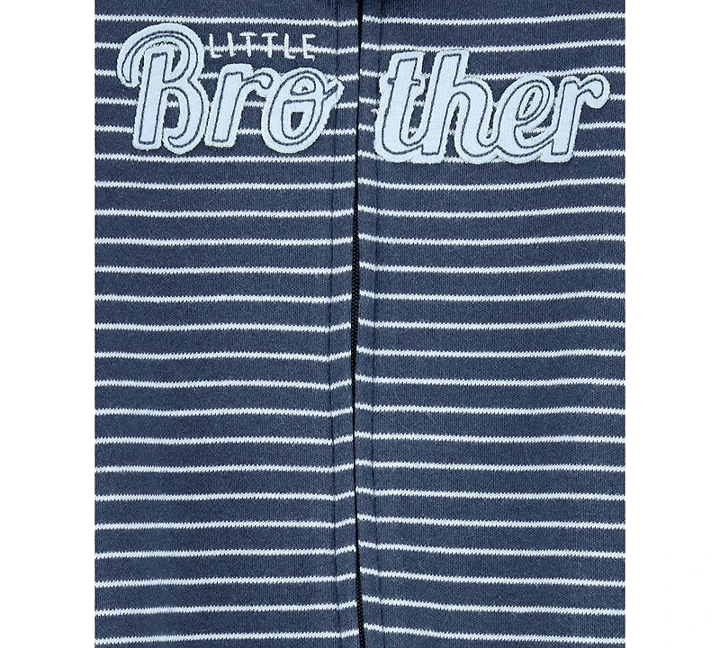Carter's Baby Boys Cotton Little Brother Sleep & Play Pajamas