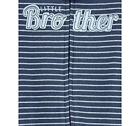 Carter's Baby Boys Cotton Little Brother Sleep & Play Pajamas
