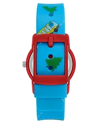 Armitron Kid's Quartz Playtime Blue and Red Cars Watch, 30mm