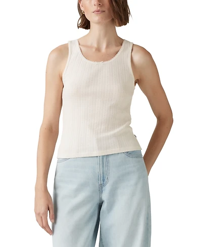Levi's Women's Sweetie Pointelle Tank Top